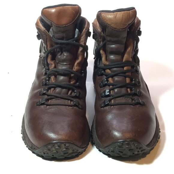 Merrell Women's Chameleon Dark Brown GoreTex Vibram Hiking Boots Size 9 - Picture 2 of 12